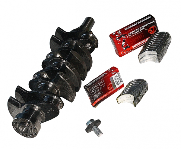 Артикул: 4061005008 г0003070 Вал коленчатый ЗМЗ-406, 405, 40524 (все модификации) в сборе с вкладышами (ОАО ЗМЗ) (ГАЗ, ГАЗЕЛЬ,ВОЛГА,СОБОЛЬ,ВАЛДАЙ,САЙБЕР,ГАЗЕЛЬ БИЗНЕС,ГАЗон NEXT,Газель NEXT)